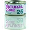 Natural code 25 gatto pollo e sardine soft jelly 85 gr