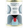Natural code 403 cane vitello aringhe e zucca 400 gr
