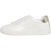 Only Shoes ONLSOUL-4 PU Sneaker - Scarpe da Ginnastica, White/Detail:w. Gold,