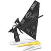 KLRStec® PREMIUM Pistola per schiuma PU rivestita in teflon (PTFE) - Pistola da montaggio professionale - Pistola per schiuma da costruzione (1k & 2k 750ml) incl. Accessori
