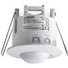 SEBSON Rilevatore di Movimento per Luci 220V Interni, Montaggio ad Incasso a Soffitto, LED adatto, programmabile, 2-12m/ 360°, Sensore alta Frequenza