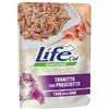 Generico Life Cat Cibo Umido Gatto Bustine 70gr (tonno con prosciutto)
