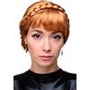 WIG ME UP - Parrucca Donna Fiabesca Tradizionale Coda Intrecciata Biondo rossiccio Biondo ramato Rame+Biondo/Biondo chiaro GFW2031B-130H613