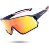 ROCKBROS Occhiali da Sole Polarizzati, Occhiali Sportivi UV400, Multifunzionali, Diversi Modelli per Ciclismo Bici Corsa, MTB, Pesca Golf Sport, Uomo Donna