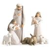 Willow Tree Figurine Natività, Resina, Design di Susan Lordi
