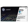 HP TONER ORIGINALE HP LaserJet Enterprise Flow M651 CF331A 654A CIANO