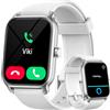 Gydom Smartwatch Uomo Donna, 1.8 Orologio Smartwatch Chiamate, Fitness Tracker con Contapassi Cardiofrequenzimetro SpO2,110 Modalità Sport, Monitoraggio del Sonno, Impermeabile IP68 per Android iOS