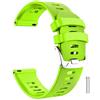 ANBEST Compatibile con Garmin Vivoactive 3/Forerunner 245/645/Vivomove HR Cinturino, 20mm Sgancio Rapido Bracciale di Ricambio per Galaxy Watch 42mm/Gear Sport, Verde