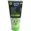 Acty Mask Gel Detergente 3in1 al Carbone Vegetale 150 ml - -