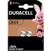 Duracell Electronics LR44 1.5V 2 Batterie Bottone Alcalino - -