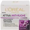 L'Oréal Paris Attiva Anti-Rughe 55+ Trattamento Riparatore Anti-Rughe 50 ml - -
