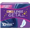 Lines Seta Ultra Notte 10 Assorbenti - -