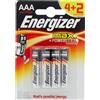 Energizer max AAA Mini Stilo 4 2 Batterie - -