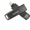 SanDisk iXpand Flash Drive Luxe 128GB 2-in-1 Lightning & USB Type-C connectors for your iPhone and iPad