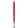 Estee lauder 24H Stay-in-Place Lip Liner Matita labbra a lunga tenuta, con pennello applicatore 018 Red