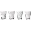 Villeroy & Boch - Dressed Up Bicchiere Da Acqua Set di 4 Trasparente, Lavabile in Lavastoviglie, Bicchieri Drink, Bicchiere di Succo, Set Bicchier, Cristallo