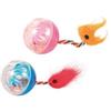 TRIXIE Set di palline con coda e sonaglio 2pz.