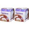 Nutricia Danone Nutricia Nutridrink Cioccolato Set da 2 2x4x200 ml Soluzione bevibile