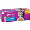 Whiskas 1+ buste 48 x 85 g Alimento umido per gatti - Selezione Pesce in Gelatina