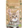 Cat's Love Bio 12 x 100 g umido gatto - Junior Pollame bio