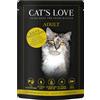 Cat's Love 24 x 85 g Umido per gatto - Vitello e Tacchino