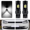 NSLUMO Set di 2 lampadine LED W21W T20 7440 DRL di ricambio per luci di marcia diurna Polo MK5 Hatchback 6C dal 2014 in poi; 2 lampadine LED DLR 1200LM 6000K 3030SMD 7440
