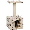 TRIXIE TIRAGRAFFI ZAMORA BEIGE CON IMPRONTE CM.60