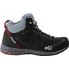 Millet AMURI Leather Mid W, Walking Shoe Donna, Dark Grey, 39 1/3 EU