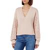 Pepe Jeans Damara V Neck, Maglione Donna, Rosa (Ash Rose),L