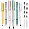 OFFCUP Matite Eterna, 6Pcs Penna Senza Inchiostro Matita, Matita Infinity per fumetto, Studenti per Scrivere Strumento Pittura Artistica