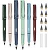 OFFCUP Matite Eterna, 6Pcs Penna Senza Inchiostro Matita, Matita Infinity per fumetto, Studenti per Scrivere Strumento Pittura Artistica
