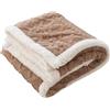 Ergocar Coperta Sherpa, Coperta Pile Doppio Strato Vello, Coperta in Pile di Flanella, Coperta da Divano in Pile Caldo Morbida, per Letto, Divano e Sedie, Facile da Curare