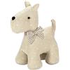 SPOTTED DOG GIFT COMPANY Fermaporta Pesante di Stoffa, Ferma Porta da Pavimento a Forma di Terrier Cane, Cani Decorativi Decorazione per la Casa, Idee Regalo Cane per Donna Uomo