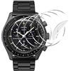 Stanchev Protezione in Cristallo per Moonswatch, Protettore Schermo Anti-Graffio in TPU Morbido Compatibile con Swatch Omega Moonwatch, Copertura Protettore Schermo HD Chiara per Omega x Swatch Moonswatch