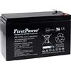 Powery FirstPower Batteria al Gel di Piombo per: ups APC Back-ups ES 700 7Ah 12V, 12V, Lead-Acid