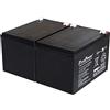 akku-net Batteria First Power al Gel di piombo per: APC Smart-UPS SMT1000I 12Ah 12V VdS, 12V, Lead-Acid