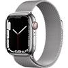 APPLE Watch Series 7 GPS+Cellular 41mm in acciaio argento - Loop Maglia Milanese