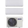 BAXI Climatizzatore Condizionatore Baxi Dual Split Inverter Serie Astra 7+12 con LSGT40-2M R-32 Wi-Fi Optional 7000+12000 - Novità