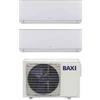 BAXI Climatizzatore Condizionatore Baxi Dual Split Inverter Serie Astra 9+12 con LSGT40-2M R-32 Wi-Fi Optional 9000+12000 - Novità