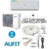 AUFIT Climatizzatore AUFIT Freedom 12000 BTU + Kit Tubi Rame 3MT Cartellati Condizionatore Inverter R32 Monosplit WIFI