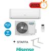 Hisense Climatizzatore Hisense 12000 Btu + Staffa CD35YR3CG/CD35YR3CW Inverter R32 A++/A+ Wifi Integrato