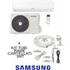Samsung Climatizzatore + Kit Tubi Rame 3MT Samsung AR35 2,5KW 9000BTU A++/A+ R32