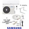 Samsung Climatizzatore + Staffa + Kit Tubi Rame 3MT Samsung AR35 2,5KW 9000BTU A++/A+ R32