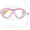 Cressi Samoa & Mexico - Combo Set Maschera Samoa + Snorkel Mexico Immersioni e Snorkeling, Trasparente/Rosa, Taglia unica, Unisex Adulto