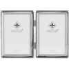 Lawrence Frames - Cornice portafoto in argento, 3,5 x 5 cm
