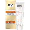 RoC - Soleil-Protect Fluido Comfort ad Alta Tolleranza SPF 50 - Crema Idratante Viso - Protezione Solare Ipoallergenica - Pelle Sensibile - 50 ml