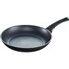 Berndes Balance Induction Enduro Bratpfanne 30 cm Padella, Alluminio Forgiato, Nero