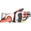 Alpinestars Guanti Moto in Pelle Traforati Alpinestars SP-2 v3 Bianco Ro