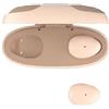 Generic Auricolari per dormire per chi dorme sul fianco,Auricolari invisibili ultra sottili Bluetooth wireless,Mini cuffie, rumore B nascosto in-ear auricolare