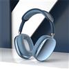 LiLiTok P9 Pro Max Cuffie Senza fili Bluetooth Cuffie Over-Ear, Auricolare Senza fili Musica Stereo Gaming Cuffie per Supporta TF per Laptop/Cellulare/PC (Blu)